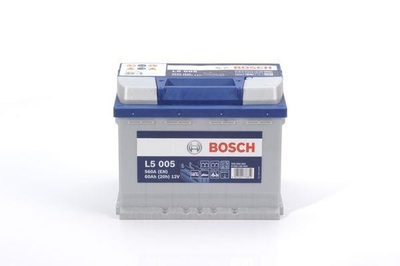Акумулятор Bosch L5 60Ah, EN560 лівий "+" 242x175x190 (ДхШхВ) для катеров, трейлеров, дом-фургон 0 092 L50 0501