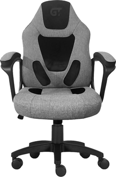 Геймерское детское кресло GT Racer X-1414 Fabric Gray/Black Suede (X-1414 Fabric Gray/Black Suede (Kids))
