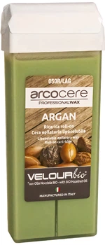 Воск в кассете для депиляции Arcocere Velour Bio Argan Арган 100 мл (8024908001176)