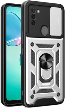 Чехол с защитой камеры 3DGuard Nokia C31 Silver (33858-59)