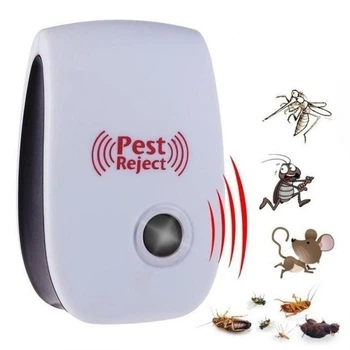 Електронний відлякувач Pest Reject від гризунів та комах ультразвуковий