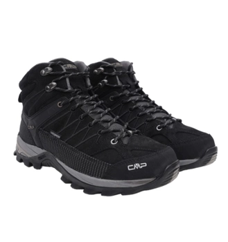 Ботинки RIGEL MID TREKKING SHOES WP, CMP, Black/grey, (3Q12947-73UC), 42