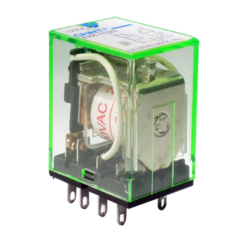 Проміжне реле 5А 3к 24V DC NJDC-17(D)/3ZS PLU з кнопкою тест [651140] CHINT