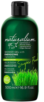 Energetyczny żel pod prysznic Naturalium Super Food Wheatgrass With Energizing Shower Gel 500 ml (8436551471822)