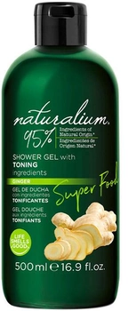 Oczyszczający żel pod prysznic Naturalium Super Food Ginger With Toning Shower Gel 500 ml (8436551471792)