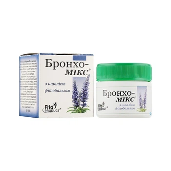 Фитобальзам FitoProduct "Бронхо-Микс" с шалфеем, 20 мл