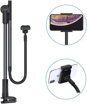 Держатель для смартфона Baseus Unlimited Adjustment Lazy Phone Holder Sky Gray (SULR-0G)