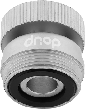 Поворотный адаптер 360° DROP CL360F-MT для смесителя - Угол наклона 15°, внутренняя F 22 мм, мат хром