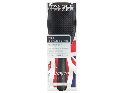 Szczotka do włosów Tangle Teezer The Large Wet Detangler Black Gloss (5060630044152)