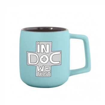 Чашка «In doc we trust»