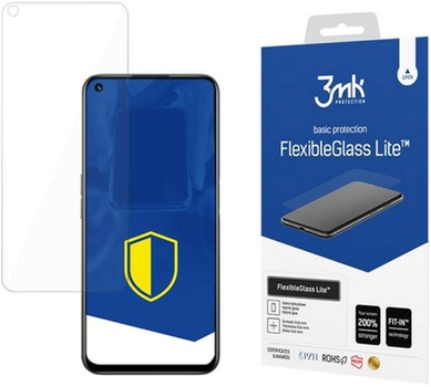 Szkło hybrydowe 3MK FlexibleGlass Lite dla Realme 8i (5903108439435)