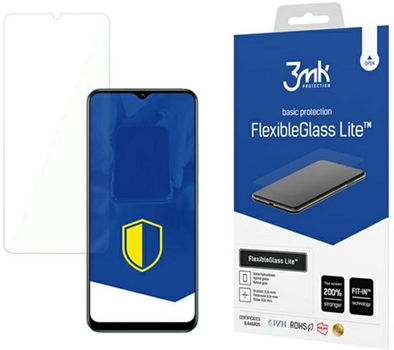 Гібридне скло 3MK FlexibleGlass Lite для Realme C33 (5903108493307)