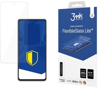 Szkło hybrydowe 3MK FlexibleGlass Lite dla Samsung Galaxy A53 5G/A536 (5903108460347)
