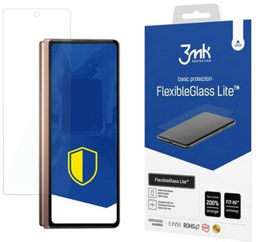 Szkło hybrydowe 3MK FlexibleGlass Lite dla Samsung Galaxy Fold 2 5G (5903108457866)