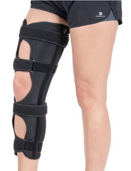 Лигаментарный ортез на колено 20 градусов Иммобилизация колена 45 см Турция
