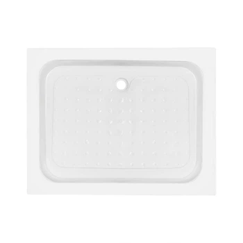Душевой поддон KAPIELKA ST100x80х14 низкий прямоугольный 52 мм слив для ванной комнаты. (600225)