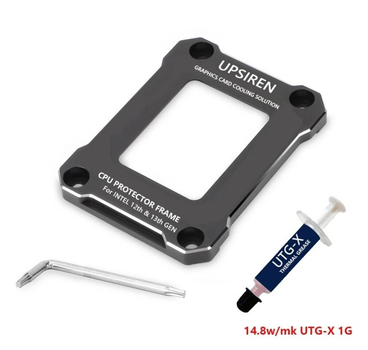 Рамка для сокета Upsiren LGA1700-BCF for Intel 12th and 13th gen / Black