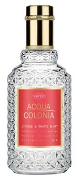 Woda kolońska damska 4711 Acqua Colonia Lychee & White Mint 50 ml (4011700747733)
