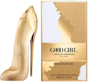 Woda perfumowana damska Carolina Herrera Good Girl Gold Fantasy 80 ml (8411061028919)