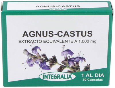 Дієтична добавка Integralia Agnus Cactus 30 капсул (8436000545227)