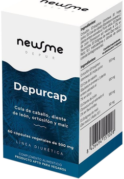 Натуральна харчова добавка Herbora Depurcap Newme Depur 60 капсул (8426494151028)
