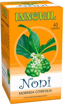 Натуральна харчова добавка Tongil Estado Puro Noni 2500 мг 40 веганских капсул (8436005300821)