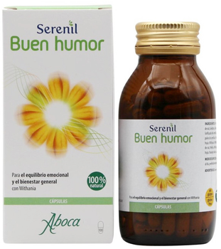 Натуральна харчова добавка Aboca Serenil Buen Humor 100 капсул (8032472019008)