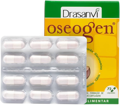 Naturalny suplement diety Drasanvi Oseogen Articular 72 kapsułek (8436044511844)