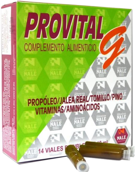 Naturalny suplement diety Nale Provital 14 ampułek (8423073000234)