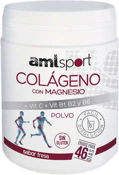 Suplement diety Amlsport Colageno Con Magnesio + Vit.C + Vit.B1.B2.B6 350 g (8436000680744)