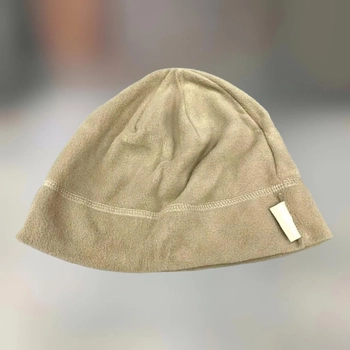 Шапка зимняя флисовая, цвет койот, Wolftrap, тактическая зимняя шапка, армейская шапка для военных