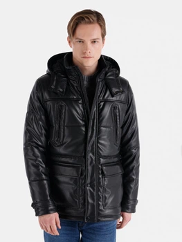 Куртка демісезонна з капюшоном чоловіча Colin's CL1064989BLK Black (CL1064989BLK_M)