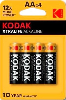 Baterie Kodak Xtralife Alkaline AA LR6 4 szt (30952027)