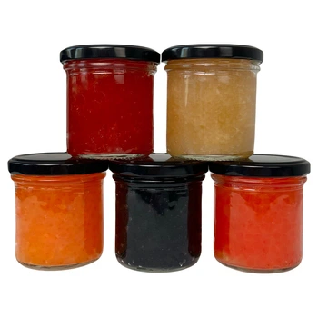 Ікорний Продукт Сет "Кета, Лосось, Горбуша, Щука, Веслонос" 5*150 г
