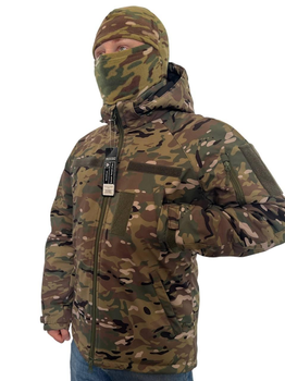 Куртка военная зимняя Softshell ТТХ, Мультикам 46