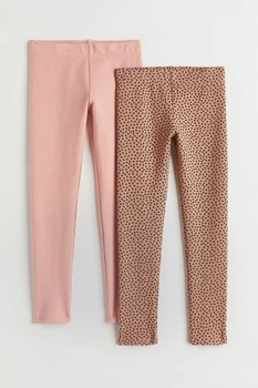 Набор легинсов Сердца 2шт H&M 140см (400093702)