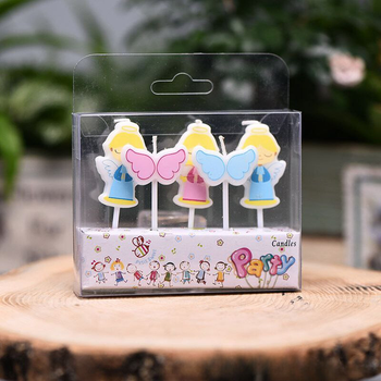 Свічки в торт Янголята Упаковка 5 штук