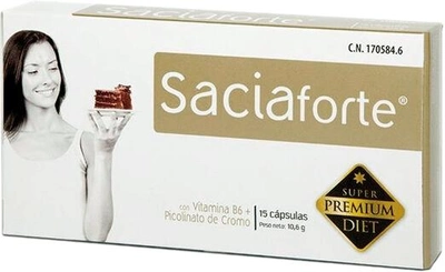 Натуральна харчова добавка Saciaforte 15 капсул (8437010531347)
