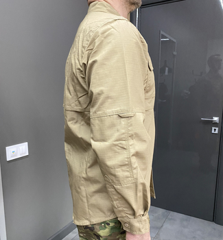 Армійська сорочка, Койот, розмір M, Yakeda, тактична сорочка для військового
