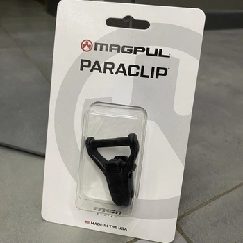 Антабка Magpul Paraclip™ для ремня MS1 или адаптеров (быстросъемная), Черная, крепление для ремня на оружие (242692)