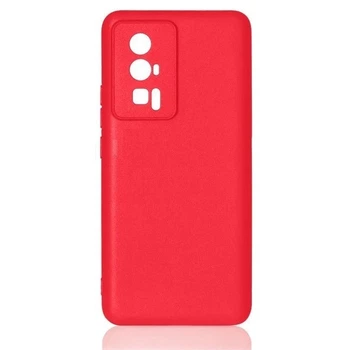 Чехол Fiji Soft для Xiaomi Poco F5 Pro силикон бампер красный