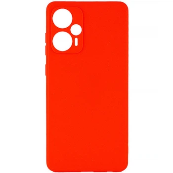 Чехол Fiji Soft для Xiaomi Poco F5 силикон бампер красный