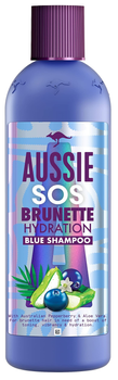 Шампунь для волосся Aussie SOS Hydration Vegan Blue Shampoo for Brunette Hair 290 мл (8006540906842)