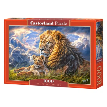 Пазл "Семейство львов", 1000 элементов Castorland (5904438104277)