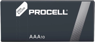 Батарейки Duracell Procell AAA/LR3 коробка 10 шт (Duracell Procell AAA/LR3 karton 10szt)