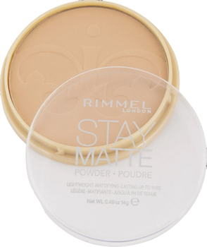 Puder Rimmel Stay Matte Long Lasting Powder 04 Sandstorm 14 g (3607345064536)