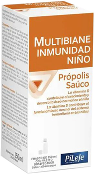 Натуральна харчова добавка Pileje Multibiane Immunity Child 150 ml (3701145600458)