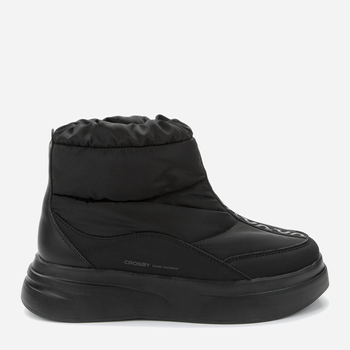 Жіночі зимові черевики низькі Crosby 438107/12-01E 38 25.3 см Чорні (4255679908454)