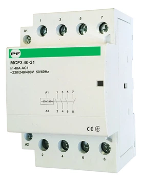 Магнітний пускач MCF3 40A 3NО 1NC 230V модульний ( MCF34031230 )
