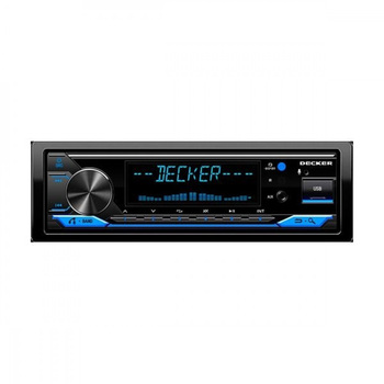 Автомагнітола 1DIN Decker MDR-124 BT